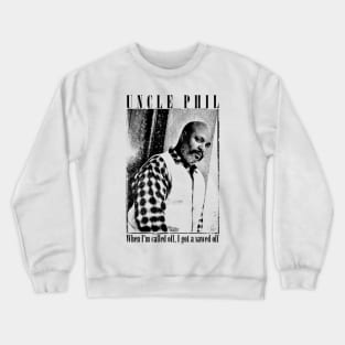 Uncle Phil / 90s Style Aesthetic Fan Design Crewneck Sweatshirt